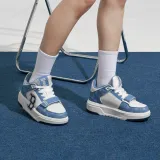 MLB Chunky Liner Mid Blue White