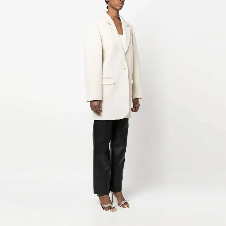 ISABEL MARANT V Neck Single Breasted Tailored Jacket-3