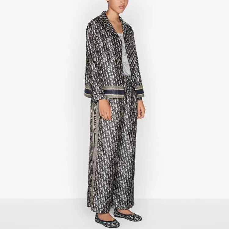 DIOR Pajama Pants Women's Marine Blue-2