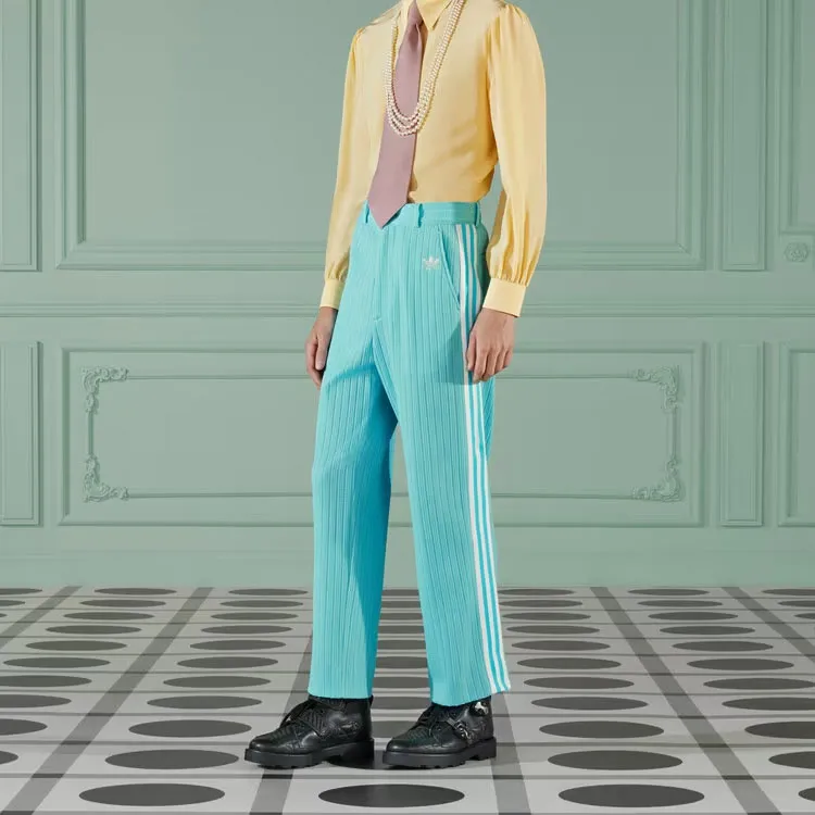 GUCCI X Adidas Technical Rib Jersey Pants-4