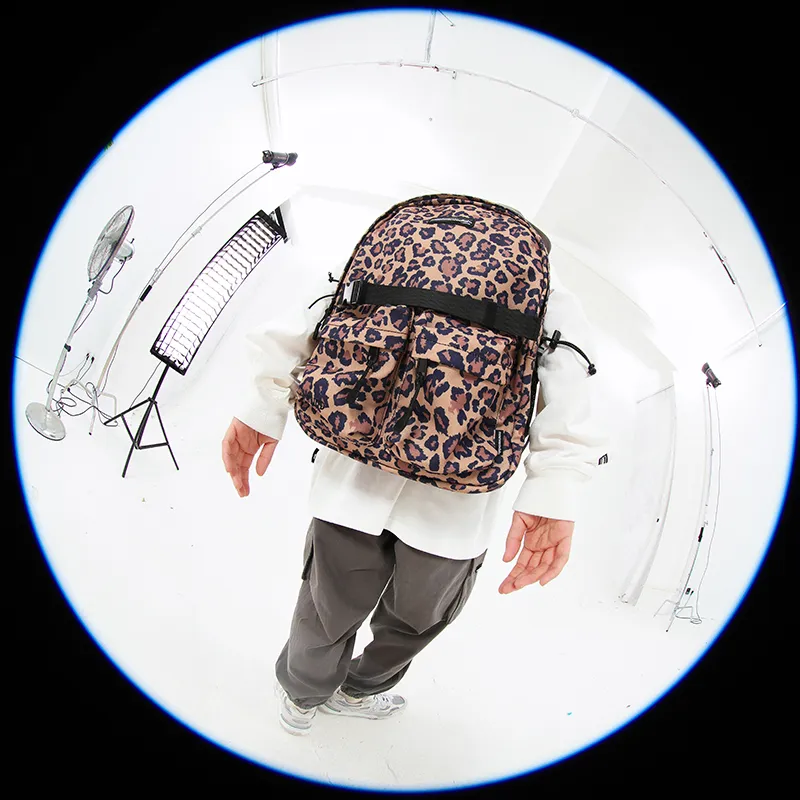 MostwantedLab Polyester Backpack Tubas Unisex Blue/Yellow-1