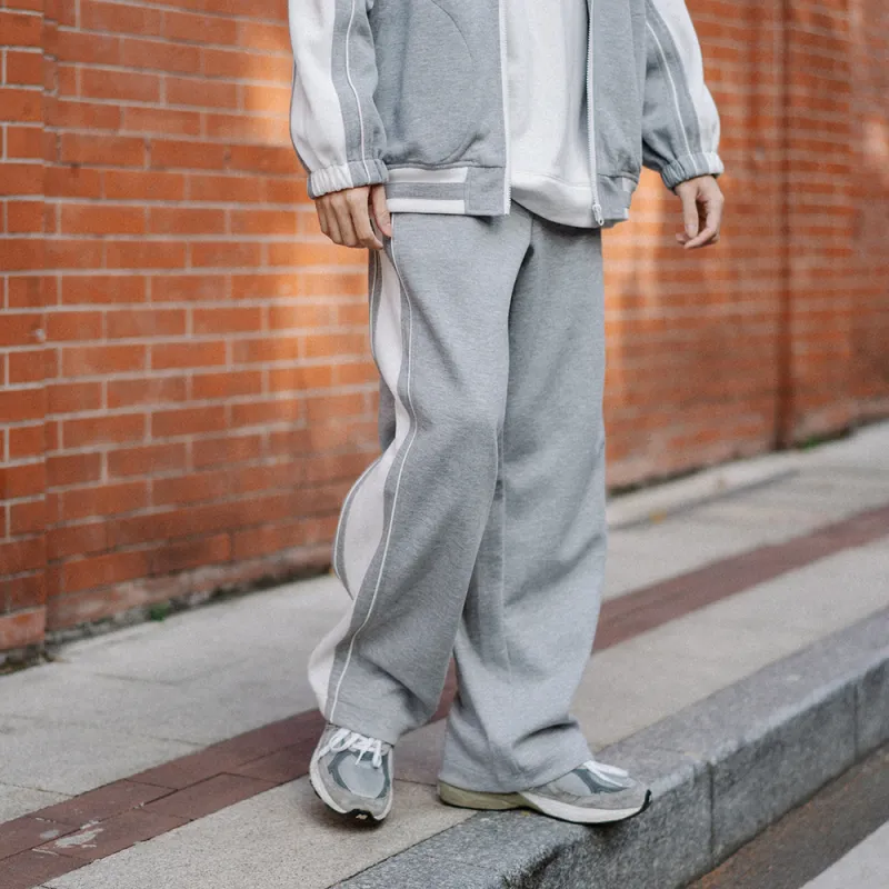 PROS BY CH Knitted Sweatpants Unisex Heather Gray-3