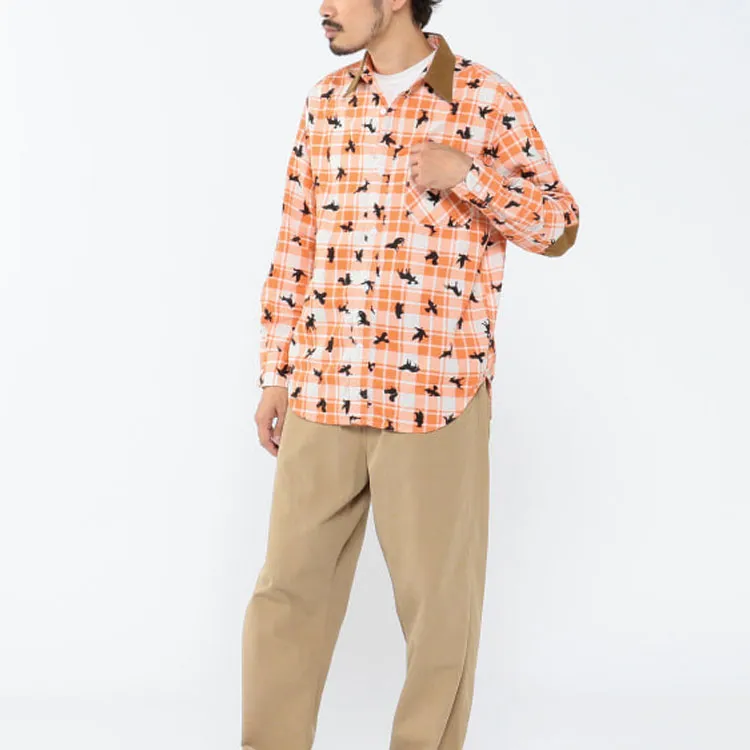 Beams Jackets Men Orange-2