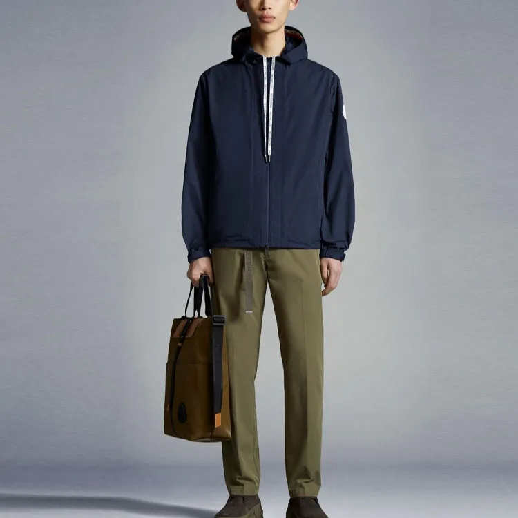 Moncler Jackets Men Dark Blue-1