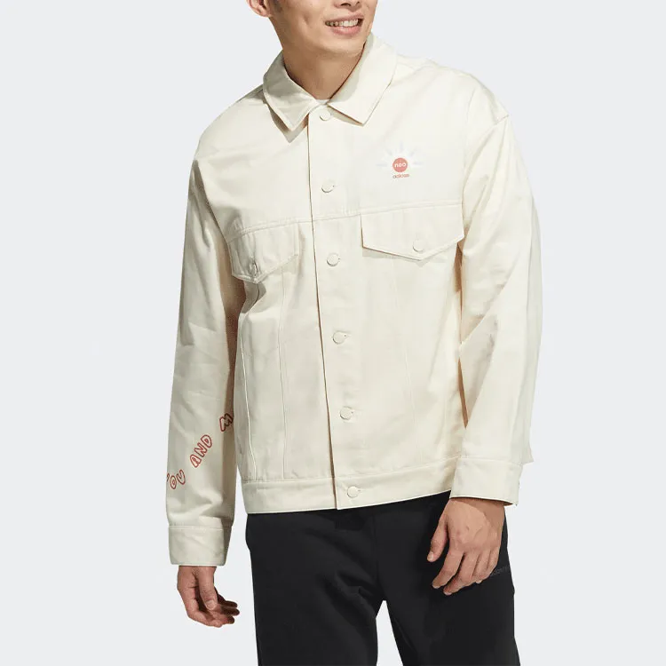 Adidas Neo Jackets Unisex Yellow/White-3