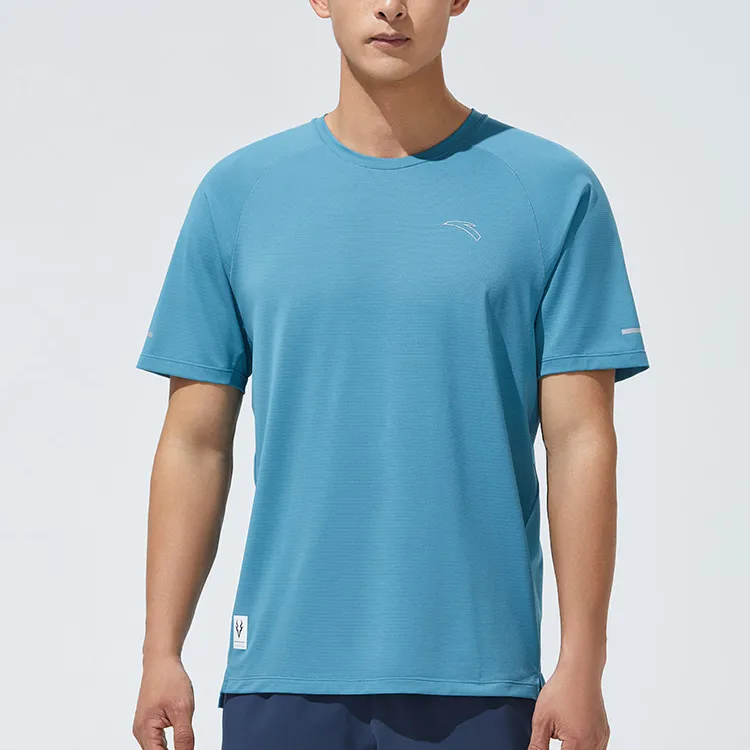 ANTA Running Collection T-Shirts Men Blue-1