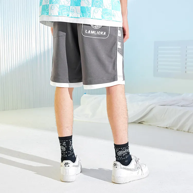 LAMLICKA Loose Fit Shorts Unisex-4