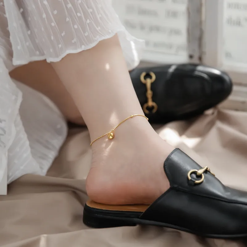 West Island Anklets Women's Gold-1