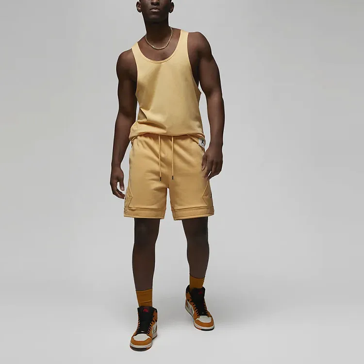 Jordan Tank Tops Men Gold-2