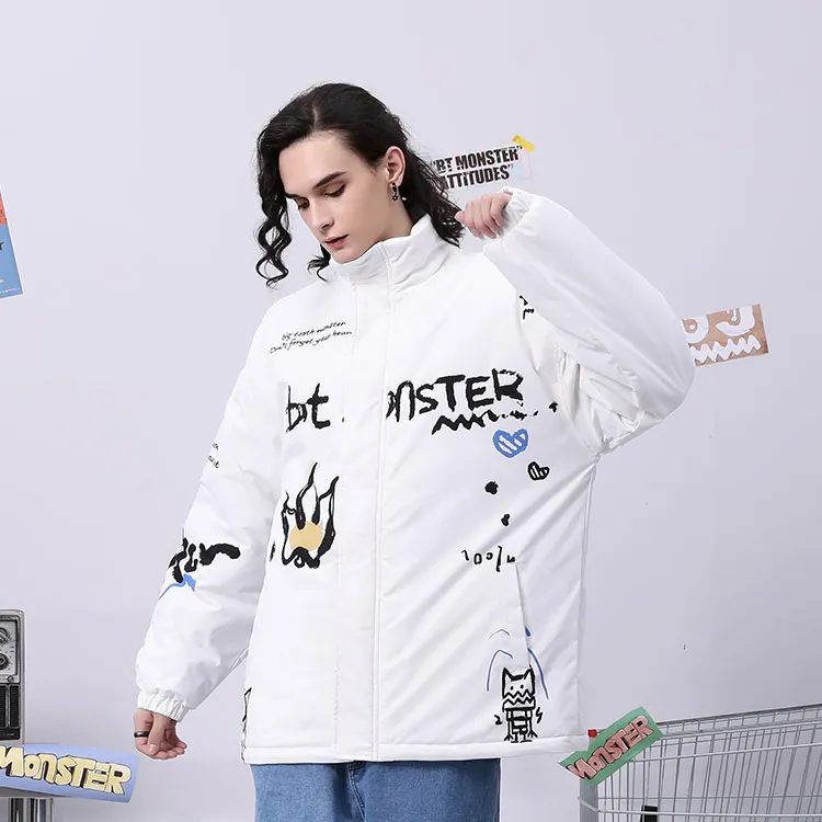 BIRDTALK Puffer Jackets Unisex-11