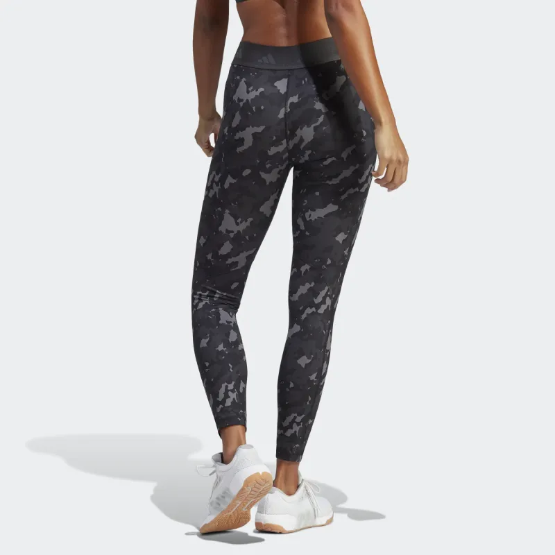 Adidas Free Shipping With AdiClub Techfit Camo 7/8 Leggings-2
