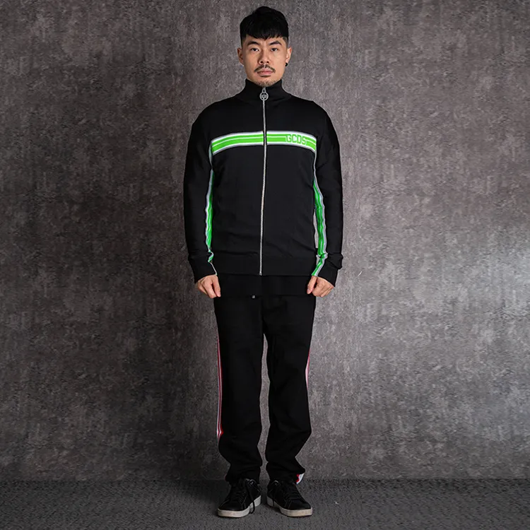 GCDS Jackets Men Black Green-3