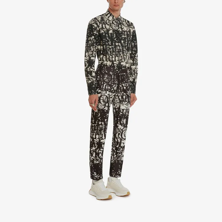 Alexander McQueen FW22 Casual Pants Men's Black-3