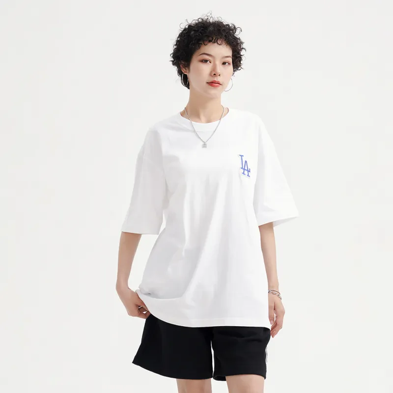 MLB Los Angeles Dodgers T Shirt Unisex White-4