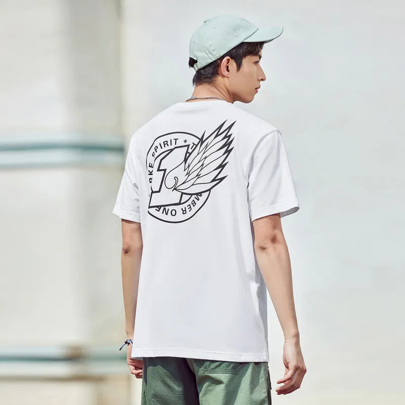 Erke Life Collection T Shirt Men's True White-5