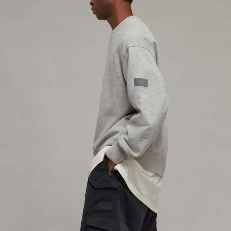 Y-3 Logo-print Crew-neck Sweatshirt-4