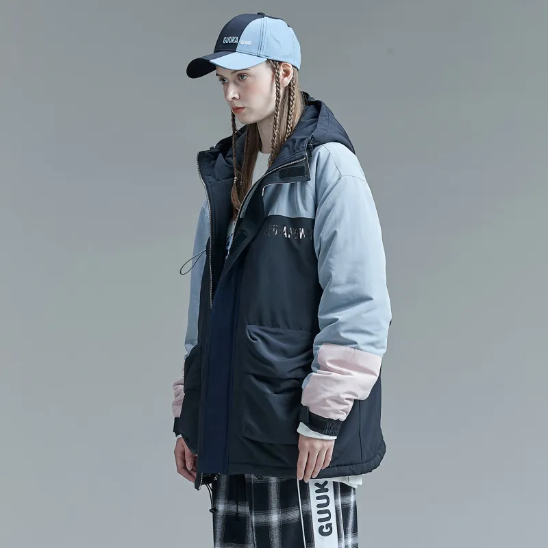 Guuka Puffer Jackets Unisex Black-7