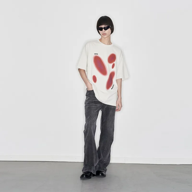 METARICOTTA T-Shirts Unisex Ecru-3
