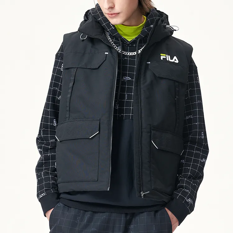 FILA FUSION STREET SPORT Vests Men Pitch Black-2