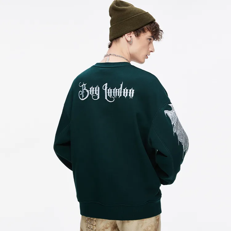 Boy London FW21 Sweatshirt Men's Green-3