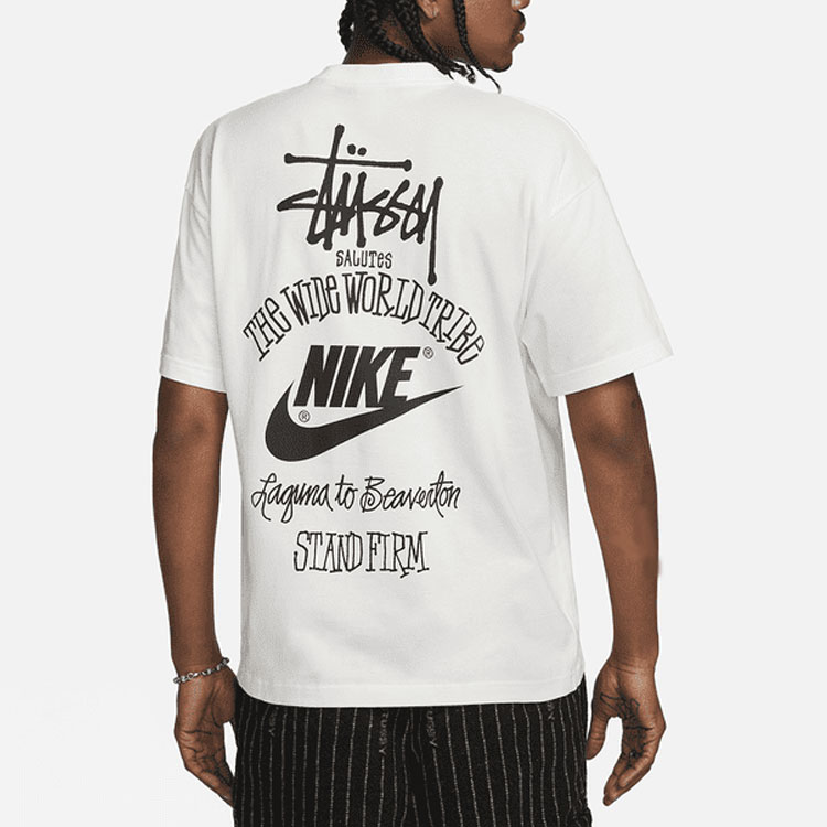 ★送料・関税込★Stussy★Nike x Stussy WT T-Shirt White★ T-shirt Nike x Stussy White size XL International in Cotton