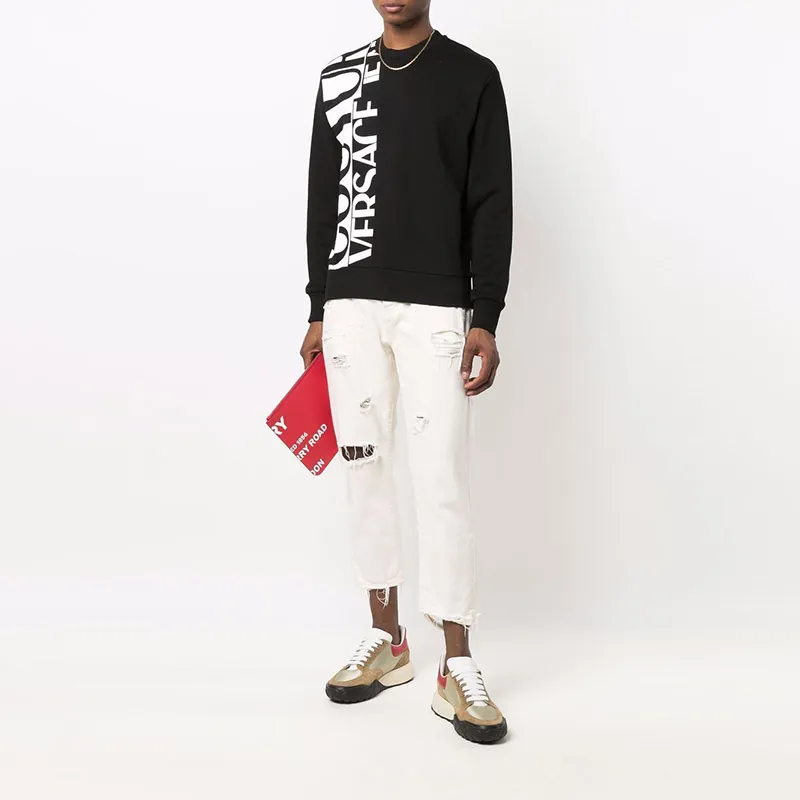 VERSACE JEANS COUTURE Sweatshirt Men's Black-3