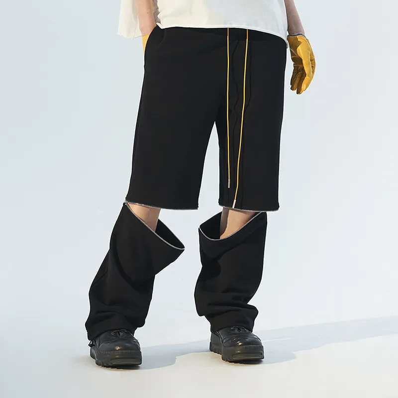 MODITEC Casual Pants Unisex Black-5