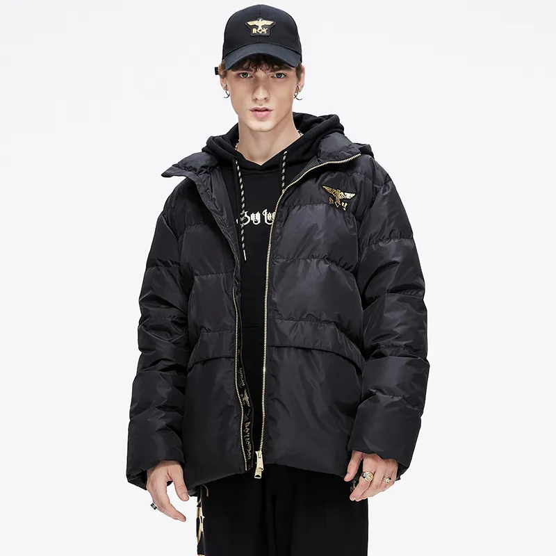 Boy London Down Jacket Winter Unisex Black-3