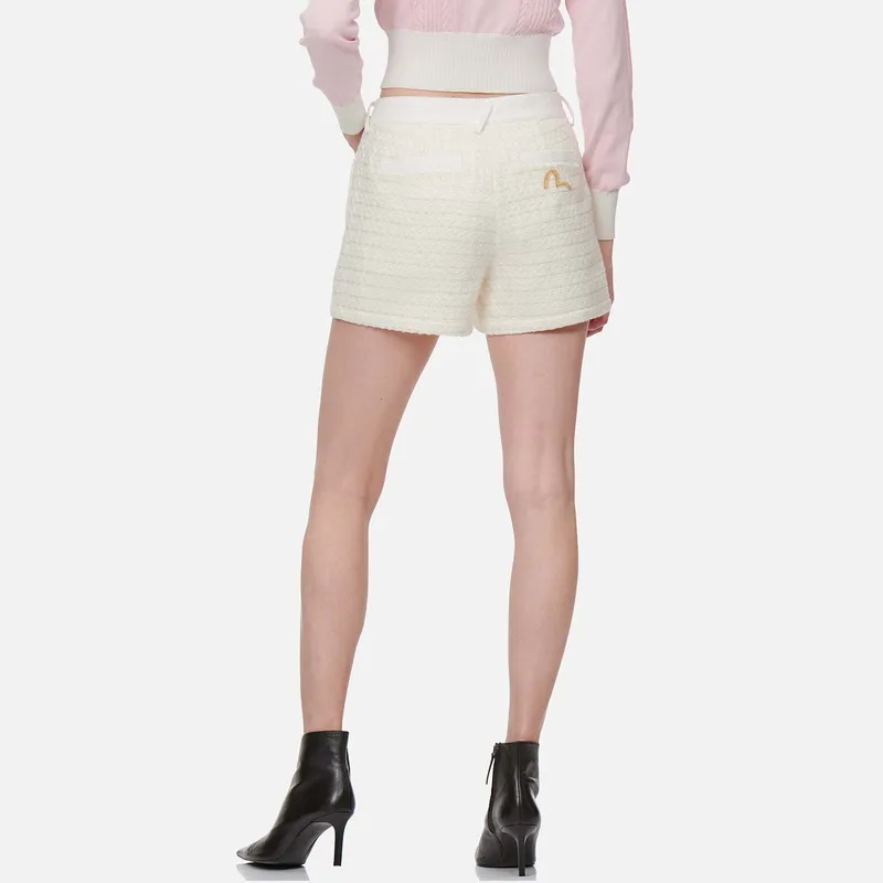 EVISU Casual Shorts Women's White-3