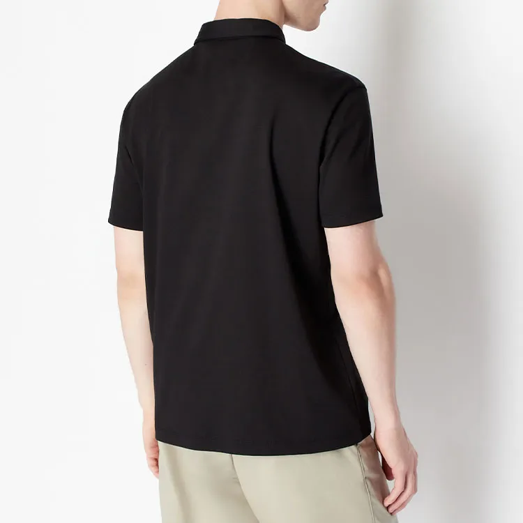 ARMANI EXCHANGE Polo Shirts Men Black-2