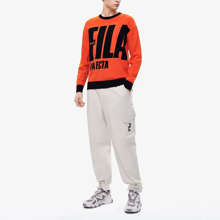 FILA Sweater Men's Tongue Orange-2