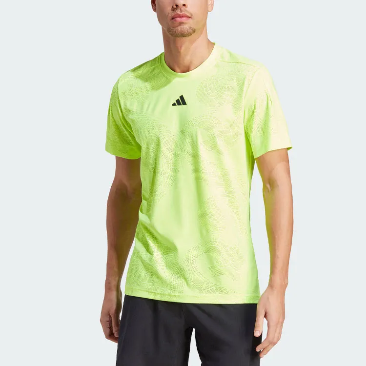 Adidas AEROREADY T Shirts Men Lemon-1