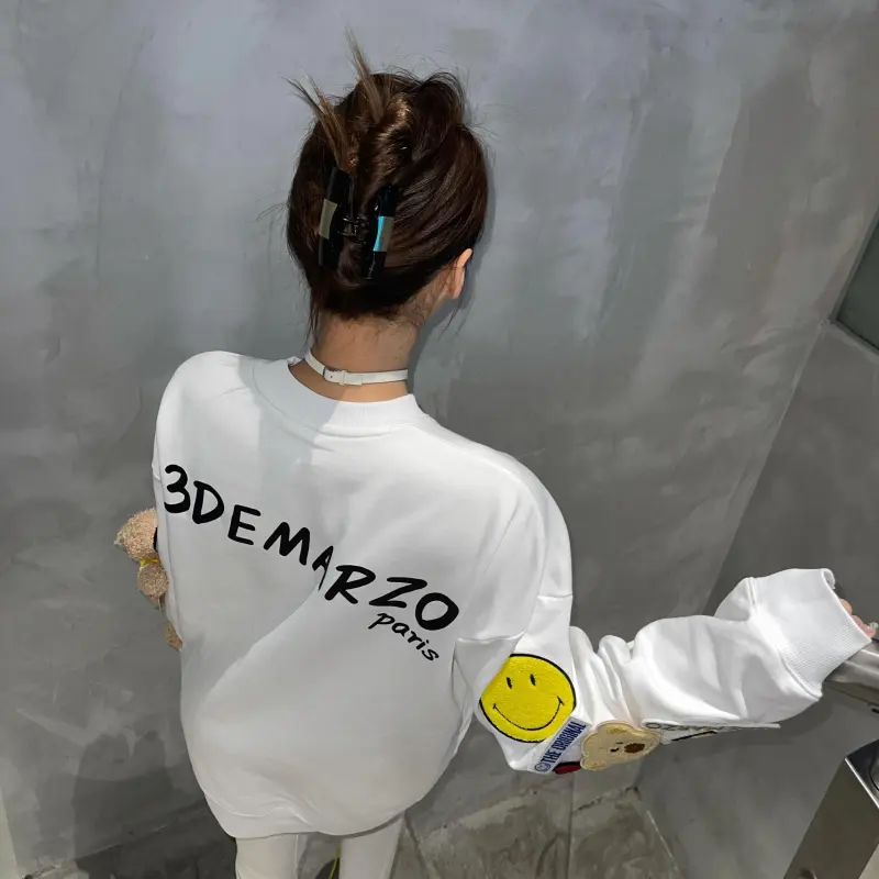 Smiley X 13 DEMARZO SMILEY Sweatshirts Unisex-2