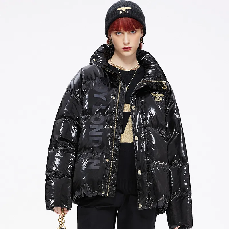 Boy London Down Jacket Unisex Black-6
