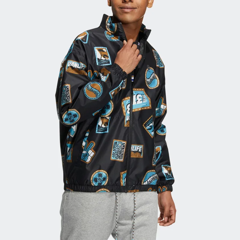 Adidas Neo Jackets Unisex Black Vintage Blue-2