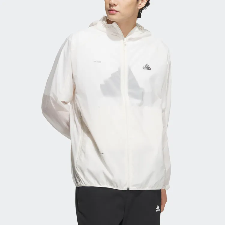 Adidas Jackets Men Pink White-2