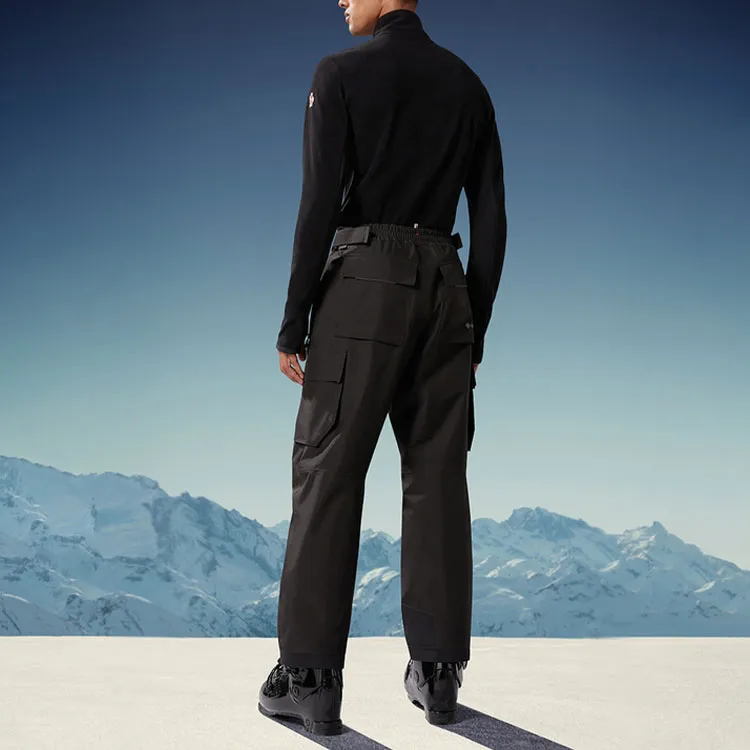 Moncler Grenoble Series Ski Pants Men Black-1