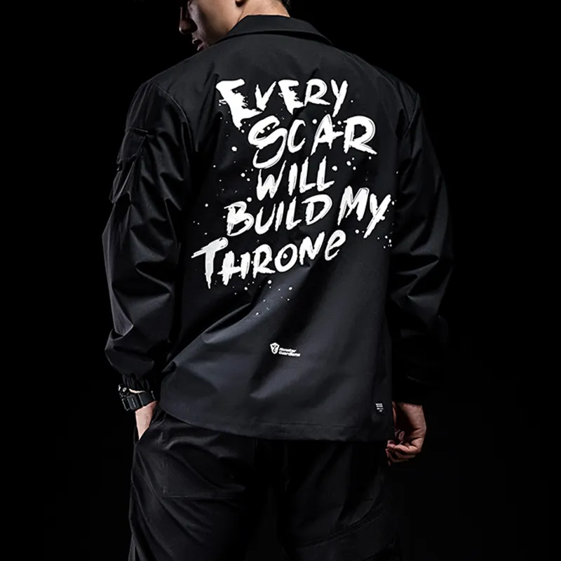 Monster Guardians Jacket Men's Black-2