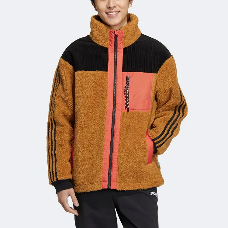 Adidas Neo Puffer Jackets Unisex Brown-1
