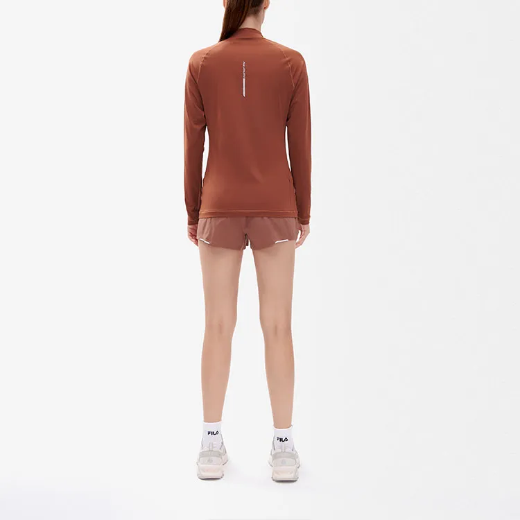 FILA Casual Shorts Women's Leather Brown-2