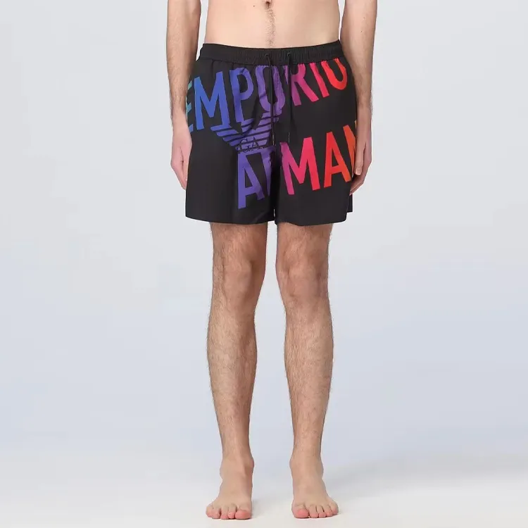 EMPORIO ARMANI SS23 Casual Shorts Men's Black-1