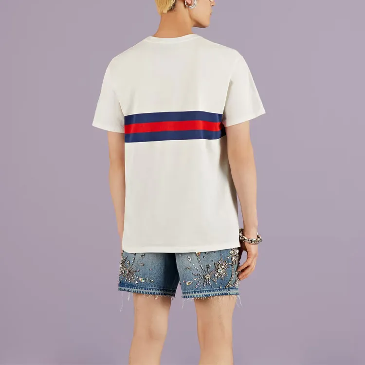 GUCCI Interlocking G Cotton T Shirt-5
