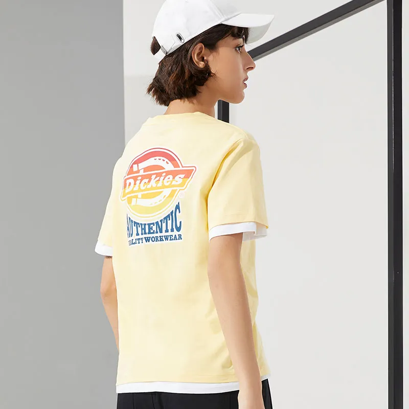 Dickies T Shirt Unisex Light Burnt Yellow-4