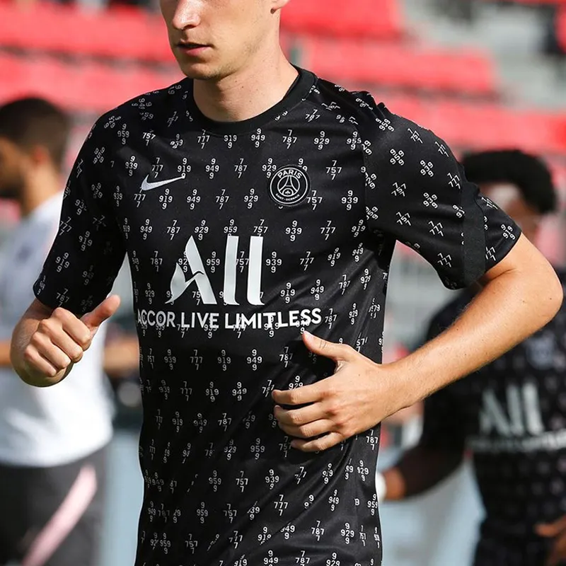 Nike Soccer Jerseys Men Black-2