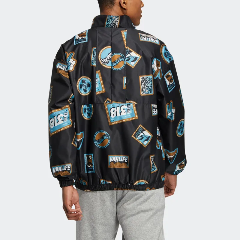 Adidas Neo Jackets Unisex Black Vintage Blue-3
