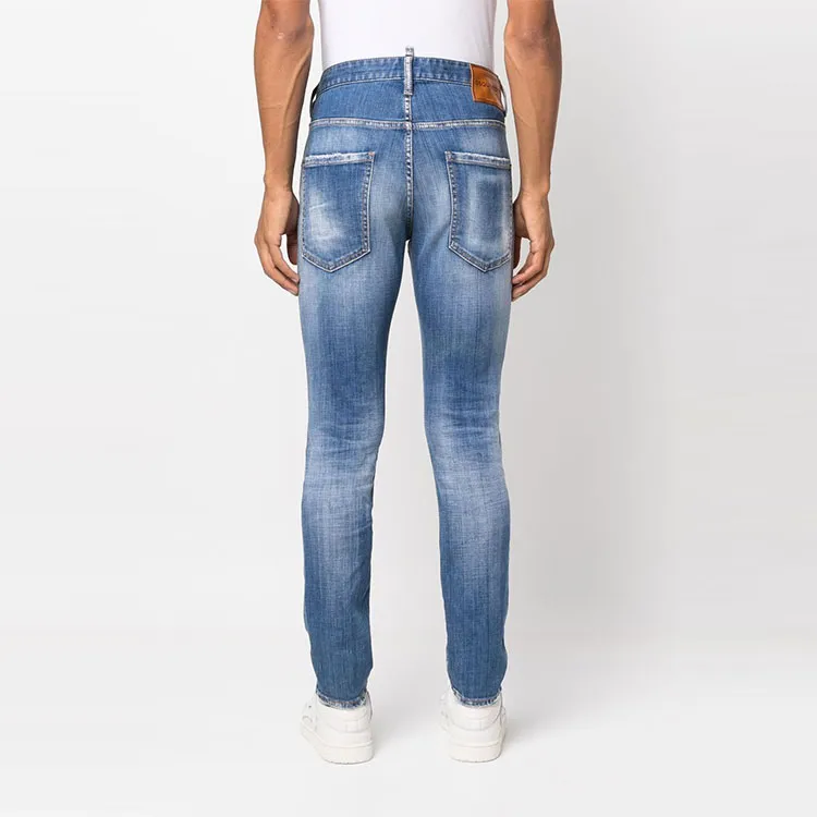 DSQUARED 2 Distressed Slim Cut Jeans-2