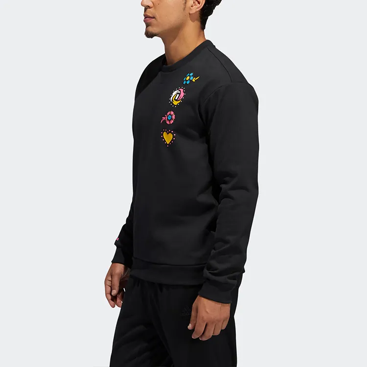 Adidas Sweatshirts Men Black-3