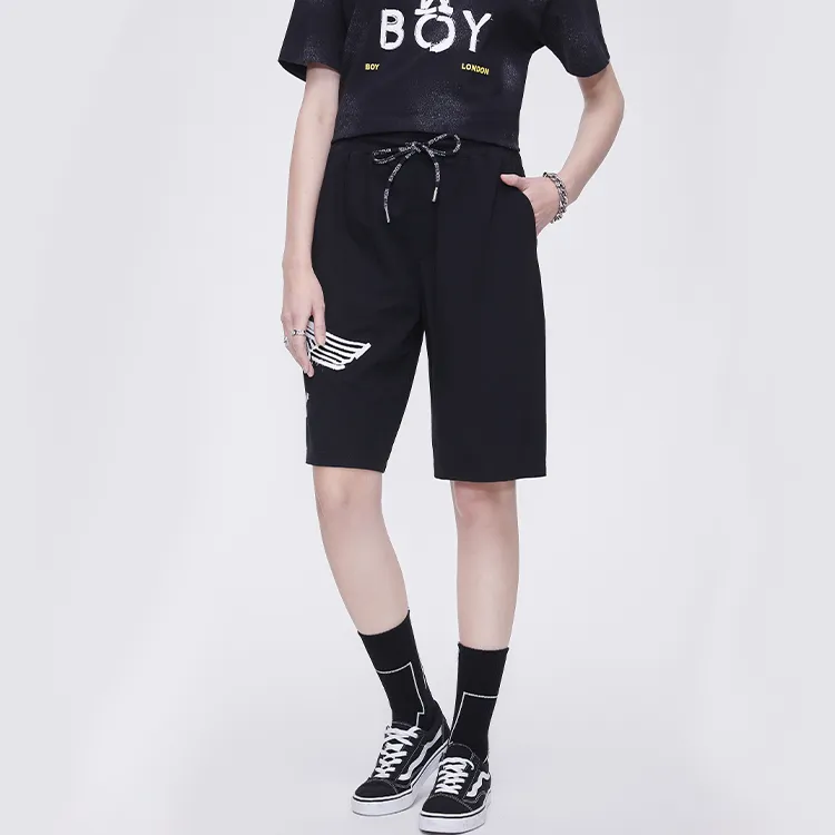 Boy London SS21 Loose Fit Shorts Unisex Black-4