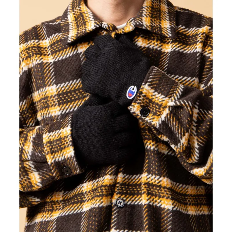 Champion Knit Gloves Unisex Black-1