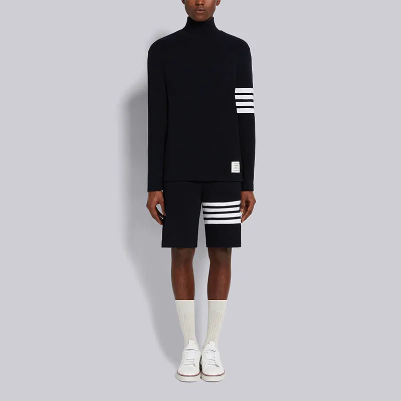 THOM BROWNE Sweaters Men Dark Blue-3